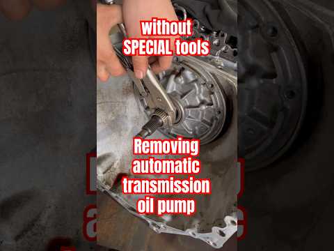 How to Removing automatic transmission oil pump? #shorts #remove #automatictransmission #oilpump