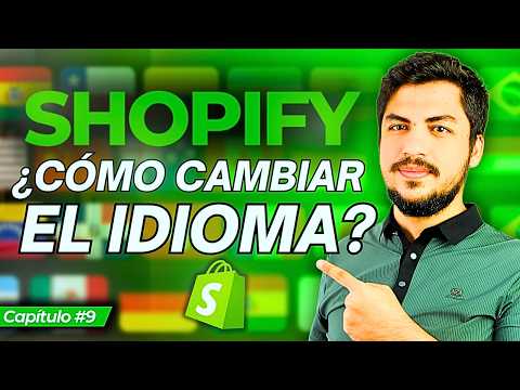Cambiar el IDIOMA en SHOPIFY es FÁCIL con esta SOLUCIÓN