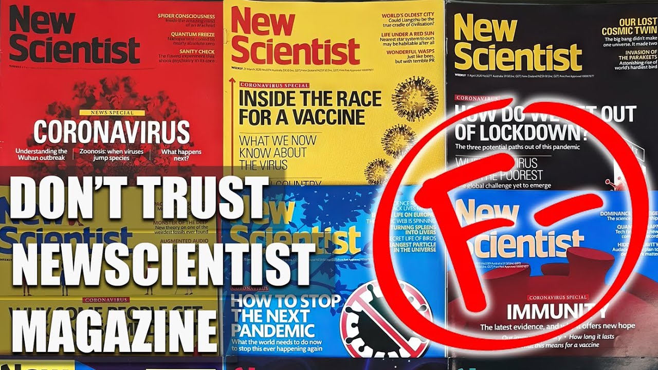 Don't trust NewScientist magazine