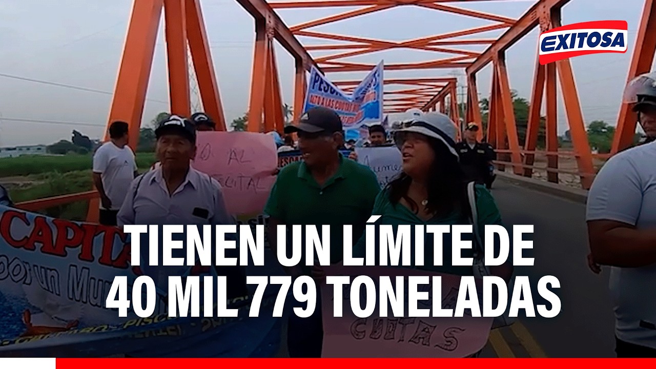 🔴🔵Pescadores de Lambayeque protestan contra medida que limita la extracción de bonito