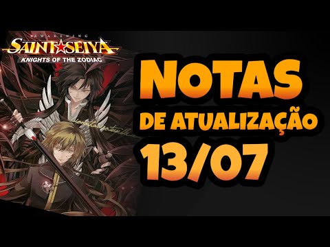 NOTAS DE ATUALIZAÇÃO 13.07 - CHEGOU O "COSMO DO CAIN", NOVOS EVENTOS E PROMESSAS PARA A ATT 21.07 !!