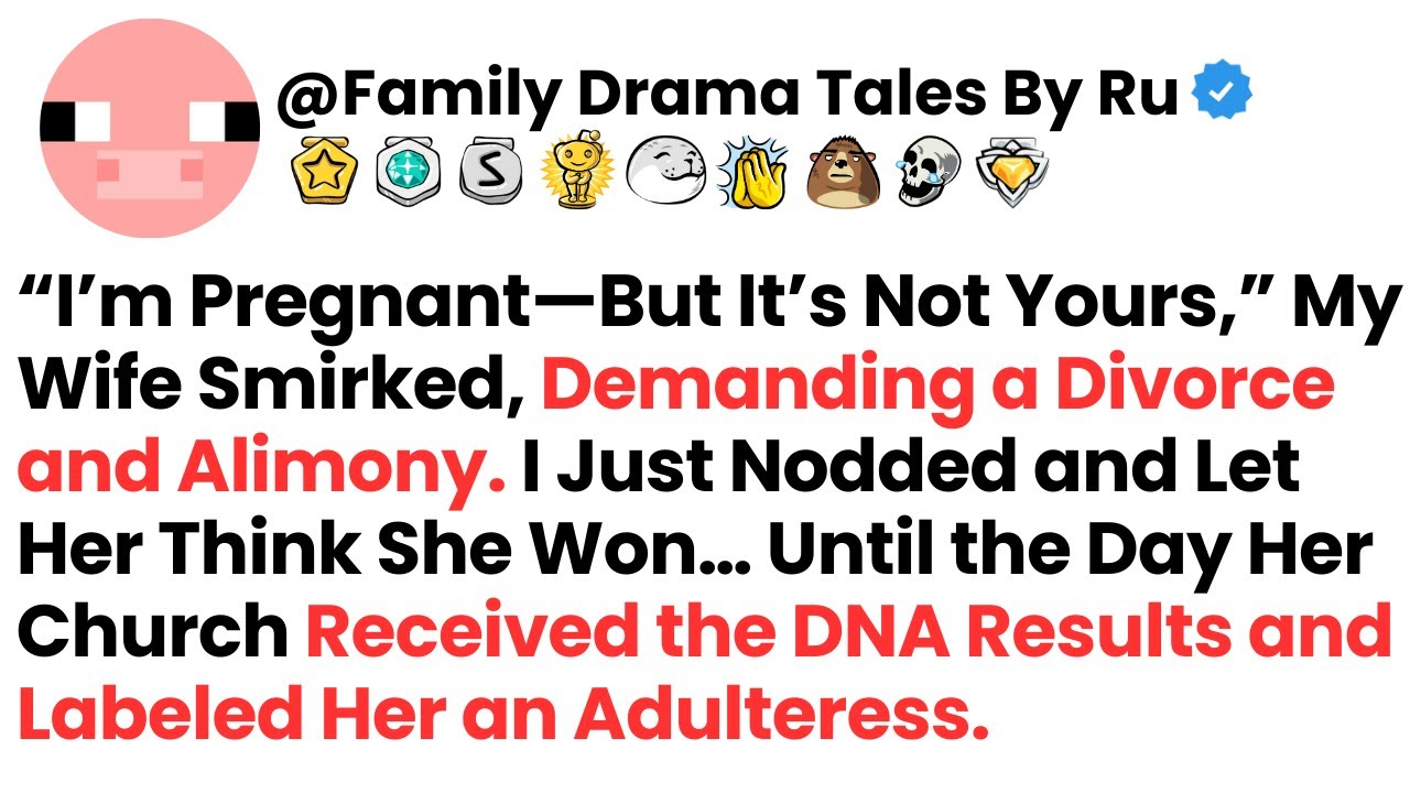 “I’m Pregnant—But It’s Not Yours,” My Wife Smirked, Demanding a Divorce and Alimony. I Just Nodded..