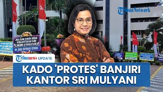 Aksi Karangan Bunga Protes dari Dosen ASN di Ultah ke-63 Sri Mulyani: Ingat Tukin Bukan Beban