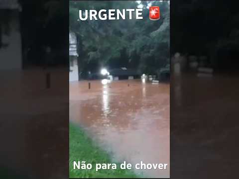 URGENTE 🚨 não para de chover aqui no Rio Grande do Sul -agora 15:20 🥺😢😢😢😢😢 #alerta #chuvas