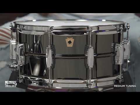 Ludwig 14x6.5 Black Beauty Snare Drum (LB417)