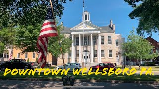 Downtown Wellsboro Pa / Penn Wells Hotel / Wellsboro Park