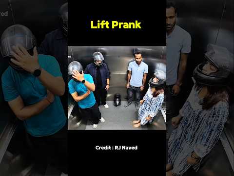 Helmate lift Prank 😂🤣 | Rj Naved Lift Prank | Prank Video😅 #prank​ #liftprank #funny​