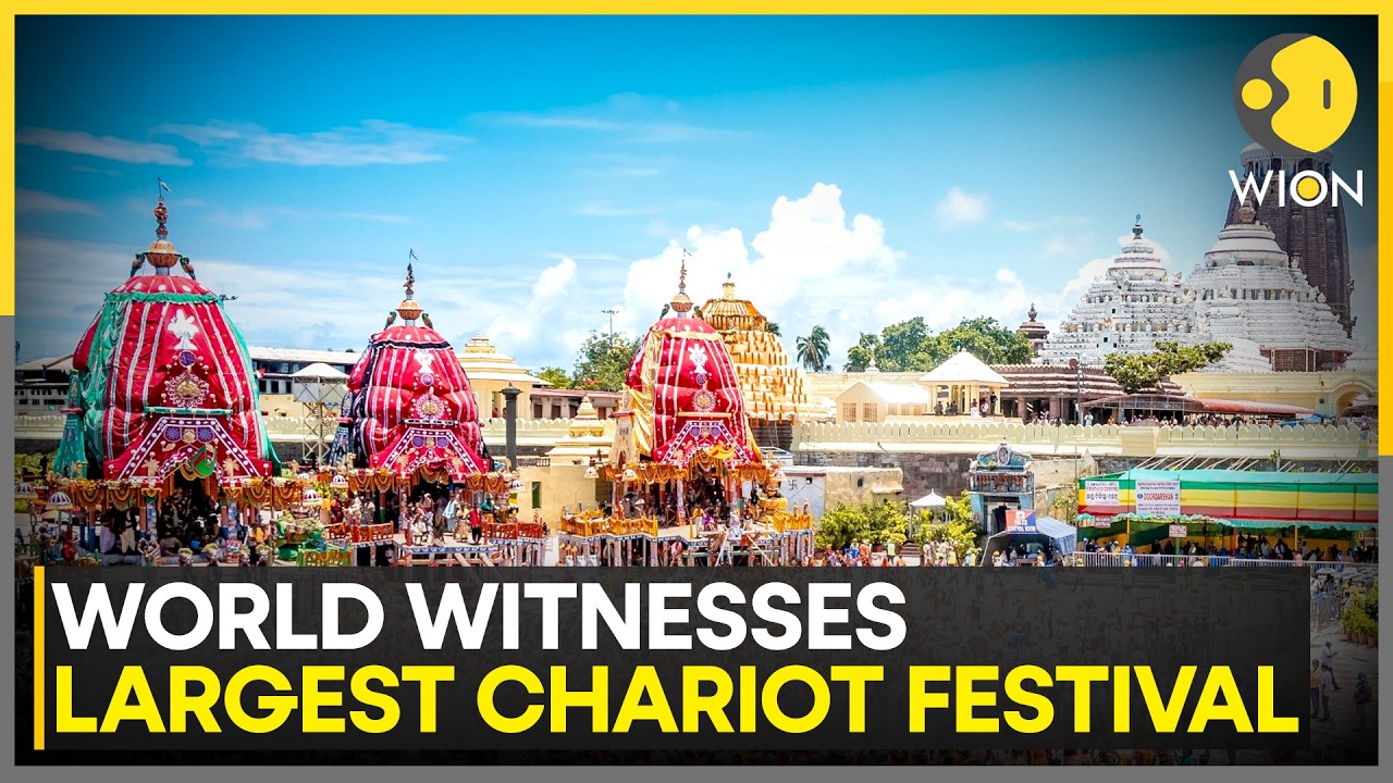Puri Rath Yatra: Puri Turns Into Sea Of Faith And Colour | WION News