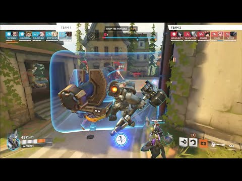 Overwatch 2 Aggressive Reinhardt Gameplay (29 Elims, 21 Final Blows, 8.9k Damage)