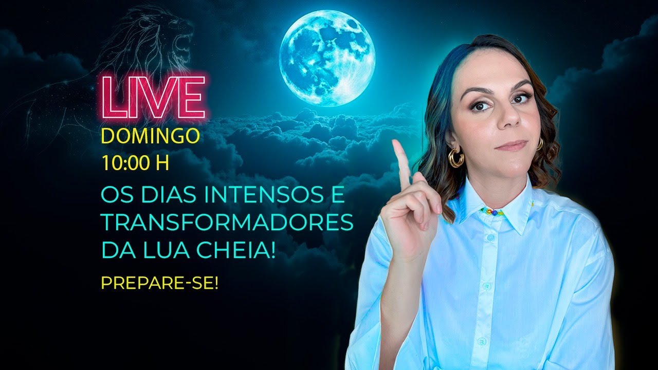 Os Dias Intensos e Transformadores da Lua Cheia! 🌕