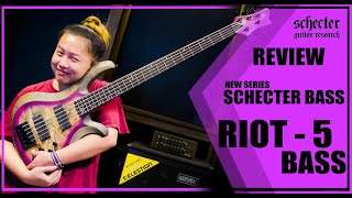 Video thumbnail for Schecter Riot-5 Bass [review] by intermusicthailand