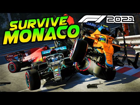 SURVIVE MONACO - F1 2021 Extreme Hardcore Damage Game Mod