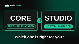 Self-Hosted vs Hosted Headless CMS: Underpeaks Core vs Studio