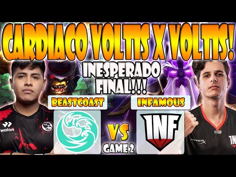 BEASTCOAST VS INFAMOUS BO3[GAME 2] K1 HECTOR, SCOFIELD VS 4DR - DPC SA 2023 TOUR 2:DIVISION 1 - DOTA