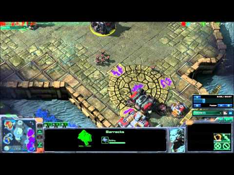 Starcraft 2 2v2 ZZ v TT Part 1