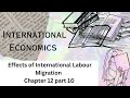 Effects Of International Labour Migration Welfare And Other Effects