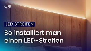 Wie installiert man einfarbige oder RGB-LED-Streifen