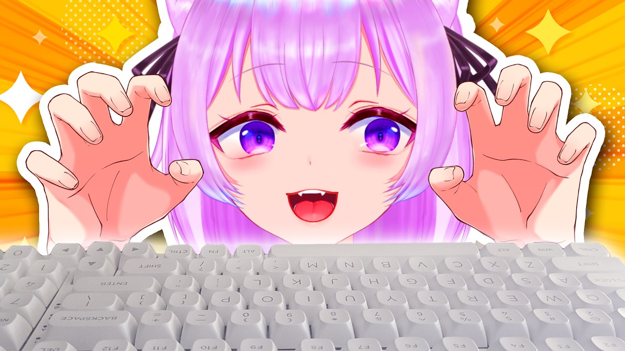 Dumb Cat VS. Keebs?? | Kagami Furi【lucid ☁️】