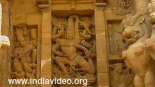 Sculptures at Kailashanathar Temple Kanchipuram 