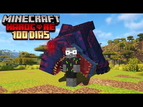 100 Days in a Jurassic World in Minecraft Hardcore