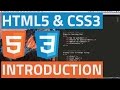 HTML5 and CSS3 beginner tutorial 1 - Introduction