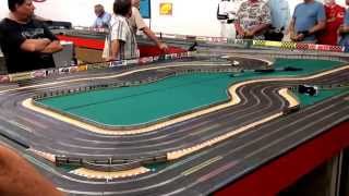 Farrout Slot Car Club at Big Lou's Toys June 21,2014 ninco GT1 class