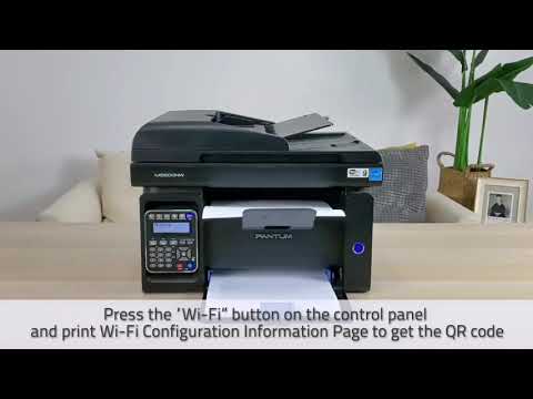 Pantum M6550NW Spausdintuvas lazerinis MFP Nespalvotas A4 22ppm Wi-Fi USB Tinklinis LAN video