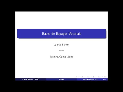 Linear Algebra - Class 26: Bases of Vector Spaces