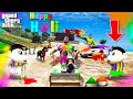 Shin Chan & Doraemon & Franklin Holi Celebrations in Gta 5 in Telugu