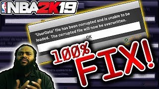 NBA 2K19 | My Player Data Corrupted? Here's The Fix! *MUST WATCH!*