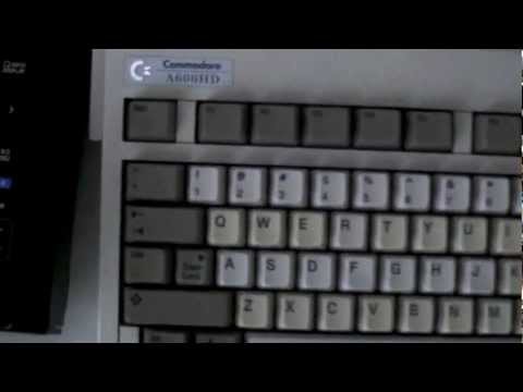COMMODORE AMIGA 600 HD VERSION RUNNING ON 46" SAMSUNG TV by Skateman1972