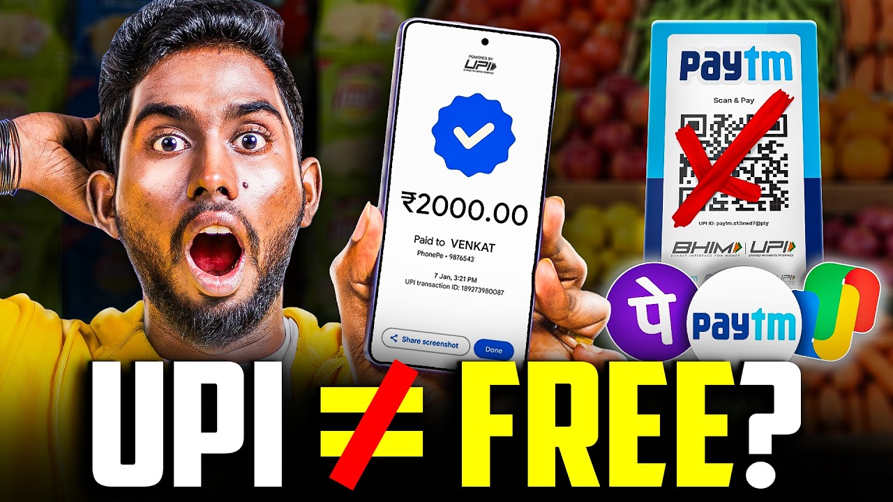UPI Not Free Anymore | Truth Behind UPI