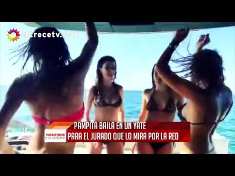 Pampita la pasa bomba en Miami: el video de la modelo bailando en bikini