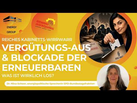 Video Thumbnail: KABINETTS-WIRRWARR: VERGÜTUNGSAUS & BLOCKADE ERNEUERBARE