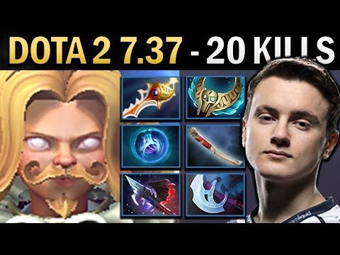 Invoker Gameplay Miracle with 20 Kills and Brooch - Dota 2 7.37