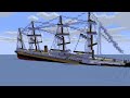 (Fictional) SS Atlantic Sinking | Minecraft Animation