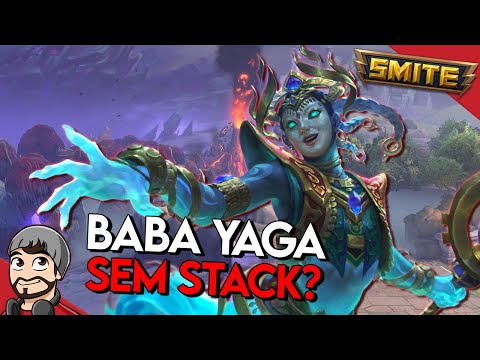BABA YAGA SEM ITEMS DE STACK? BABA YAGA MID - Master Ranked Conquista - ⚡ Smite BR
