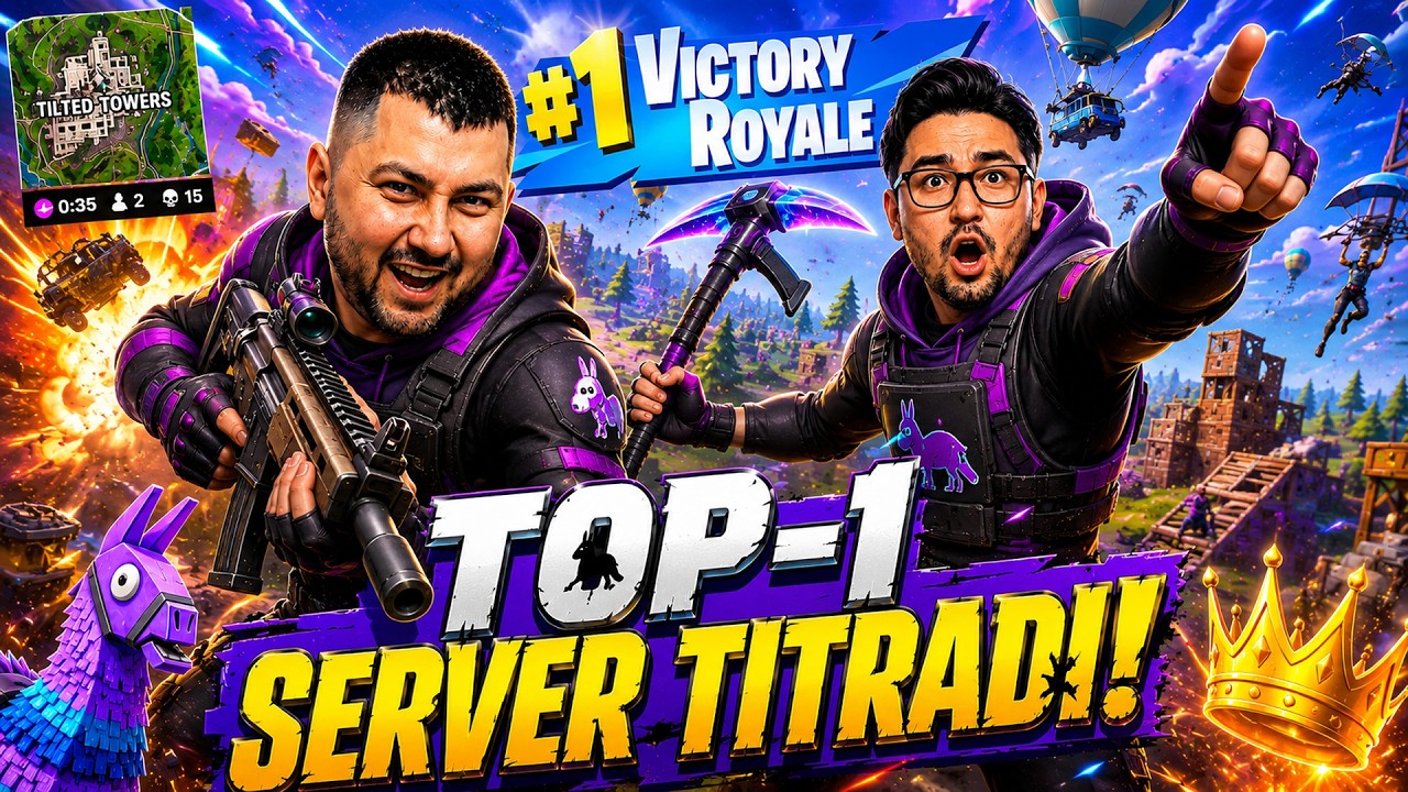 🏆 TOP-1 SERVER TITRADI! ➜ Fortnite #34