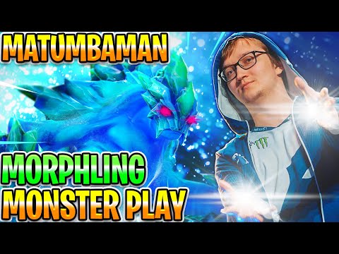 👉MATUMBAMAN Morphling Show Enemies Some High Skill By Transforming To Earth Spirit And Pursuit Them