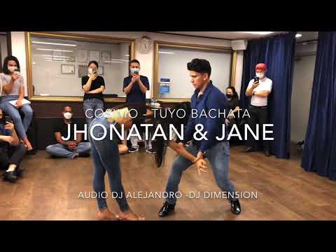 Tuyo - Cosimo Feat Dj Alejandro & Dj Dimen5ion (Jhonatan & Jane) #bachata #seoullatindance