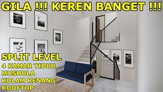 Download lagu GILA !!! Rumah Split Level ini KEREN PARAH !!! mp3 Download lagu GILA !!! Rumah Split Level ini KEREN PARAH !!! mp3