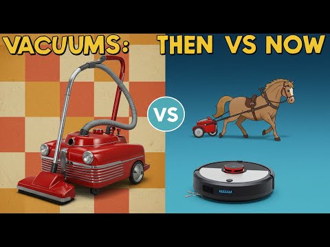 The Quirky History of Vacuum Cleaners: From Horses to Robots!