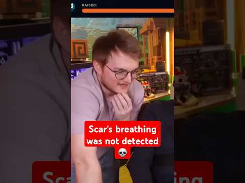 Scar's Breathing... NOT Detected?! 😨 ||  #hermitcraft #goodtimeswithscar #gamersoutreach  #minecraft