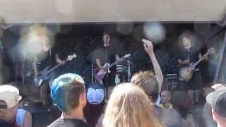 The Swellers - Best I Ever Had live @ Warped Tour 2013 Mountain View