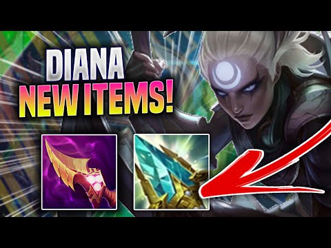 KOREAN CHALLENGER TRIES DIANA! - Korean Challenger Plays Diana JUNGLE vs Gwen!