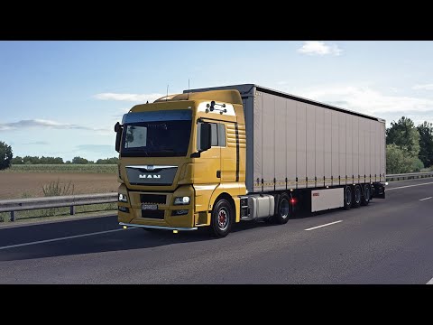 ETS2 1.39 - Euro Truck Simulator 2 - MAN TGX Euro 6 - Promods 2.51and all DLC