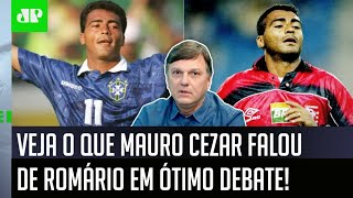 ‘O Romário no futebol de hoje não…’; Mauro Cezar é sincero e surpreende em ótimo debate