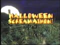 Kids WB Bumper Halloween Screamathon Is Back Trick Or Treat Oct 2001