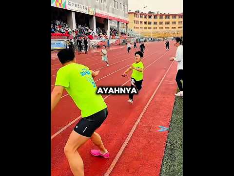 Saat Ayah Atlet Ikut Lomba Lari di Sekolah