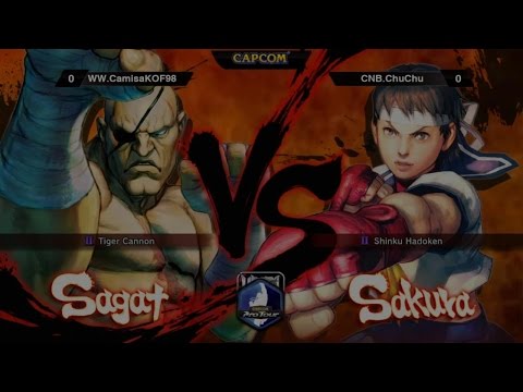 USF4 - WW.CamisaKOF98 (Sagat) Vs CNB.ChuChu(Sakura) - CAPCOM Pro Tour 2014 - TOP16